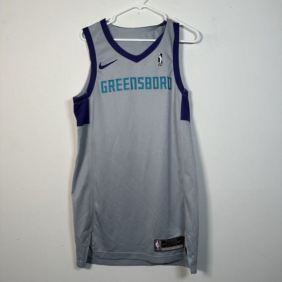 Greensboro Swarm NBA Authentic G-League Team Issued Nike Jersey Size 50 + 4 Len. - Picture 1 of 6